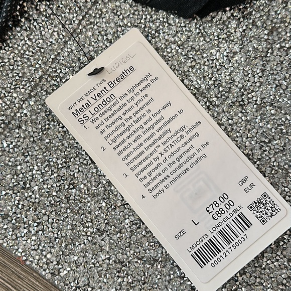 Lululemon Metal Vent Breathe Short Sleeve City Edition
London size Large NWT - Picture 5 of 7